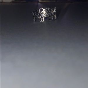 elephant 925 sliver ring